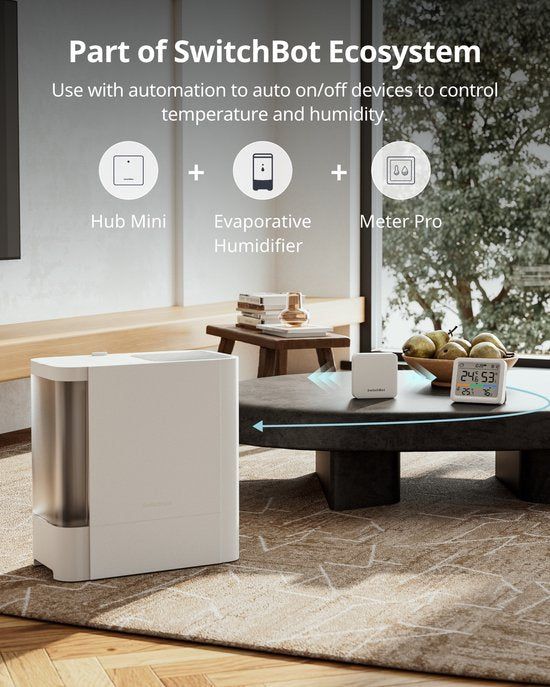 SwitchBot Meter Pro omgevingsmeter - temperatuur en vochtigheid - slim