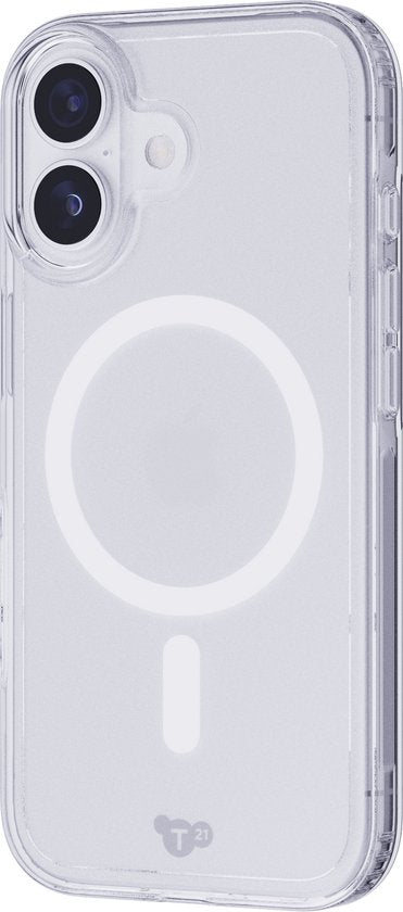 Tech21 Evo Clear iPhone 17 hoesje - schokbestendig MagSafe 3,6 meter valbestendig - Transparant