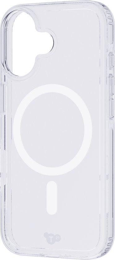 Tech21 Evo Clear iPhone 17 hoesje - schokbestendig MagSafe 3,6 meter valbestendig - Transparant