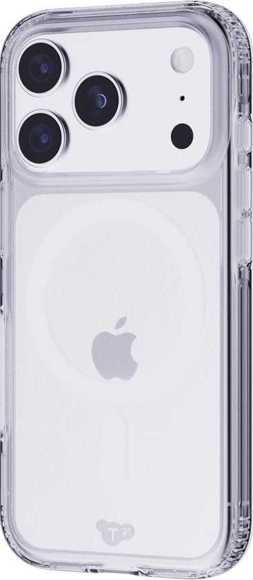 Tech21 Evo Clear iPhone 17 Pro hoesje - MagSafe 3,6 meter valbestendig - Transparant