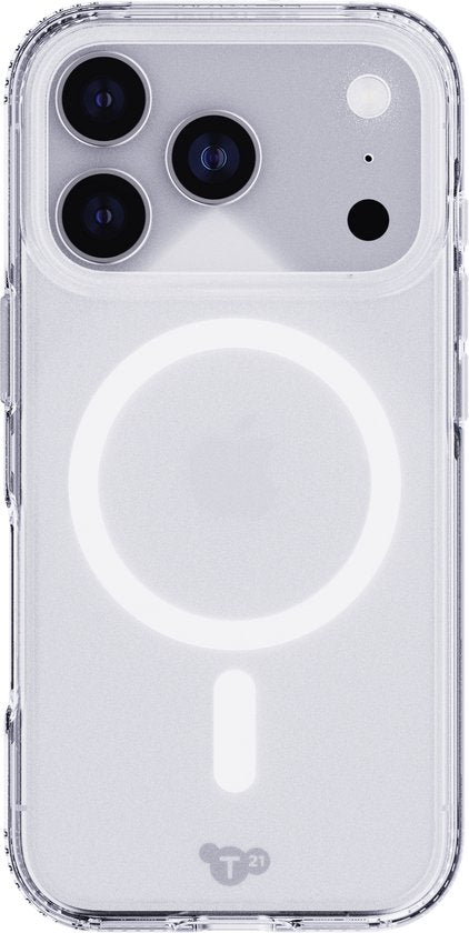Tech21 Evo Clear iPhone 17 Pro hoesje - MagSafe 3,6 meter valbestendig - Transparant