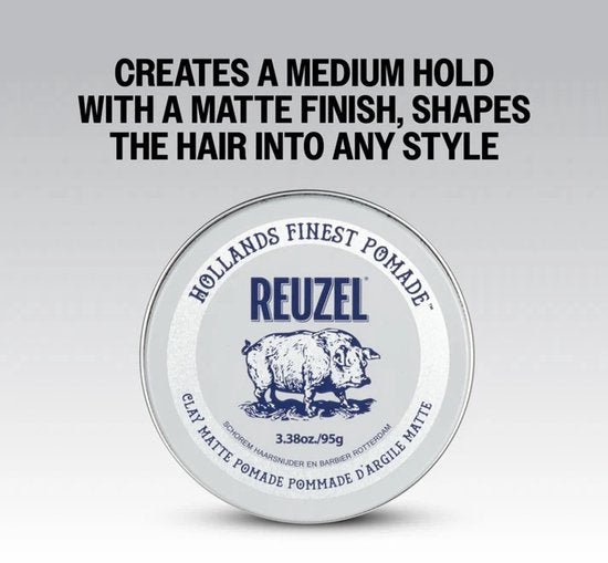 Reuzel Clay Matte pomade - 95 gram