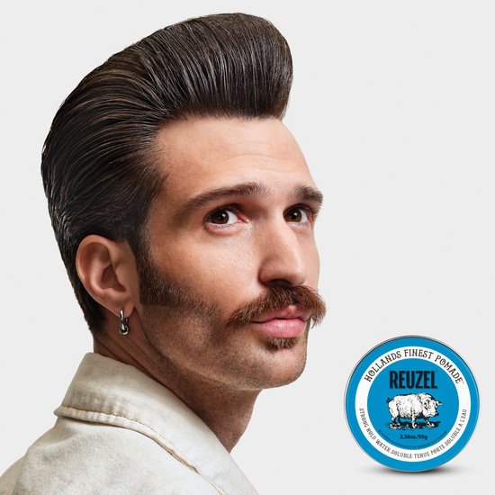 Reuzel pomade - Blue - strong hold high sheen - 35 gram