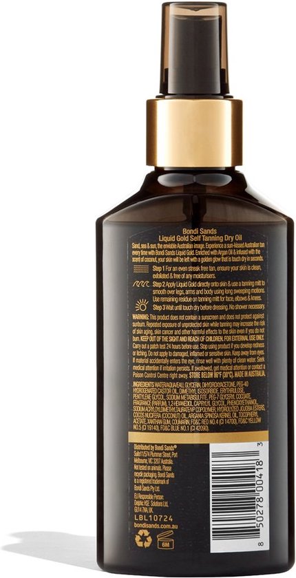 Bondi Sands Liquid Gold bruiningsolie - 150 ml