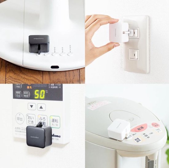 SwitchBot Bot - smart afstandsbediening draadloos - Zwart