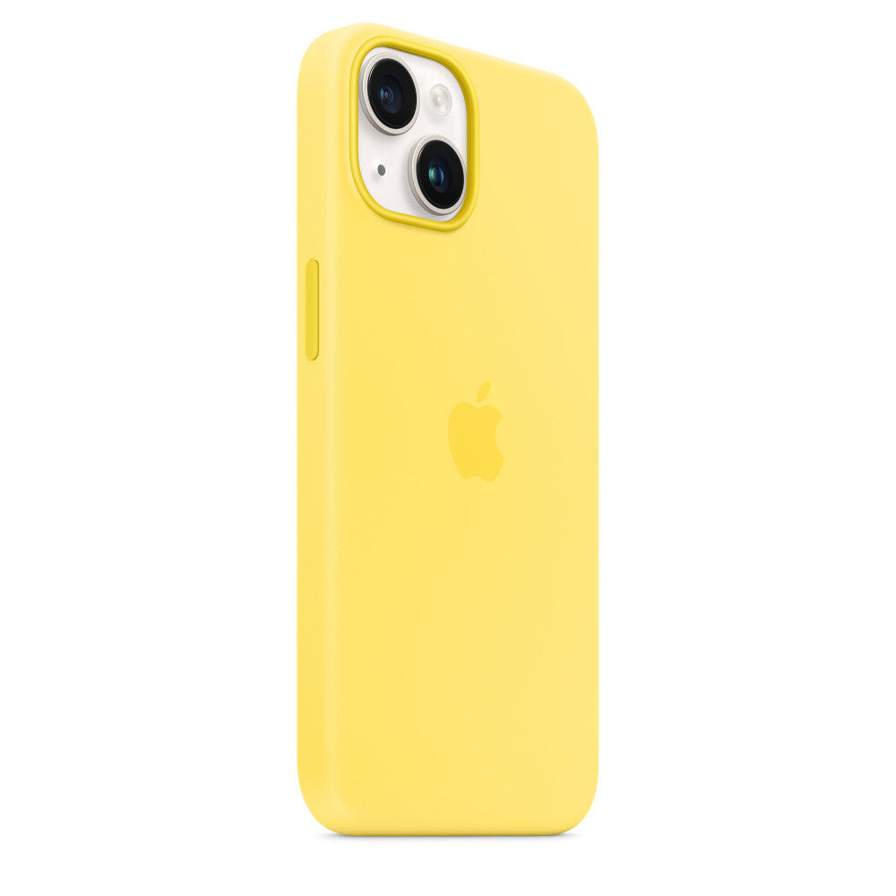 Apple iPhone 14 Silicone Case with MagSafe - Canary Yellow