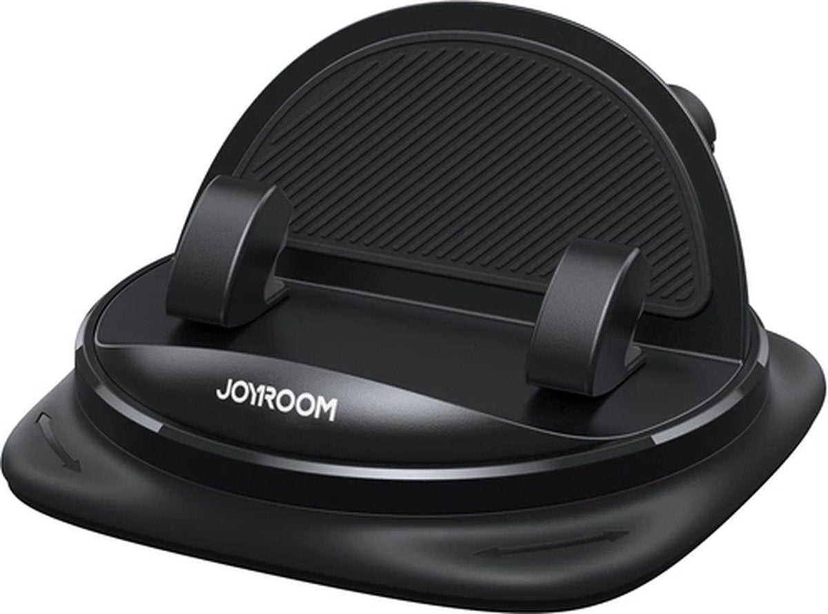 Joyroom Telefoonhouder met zuignap voor auto, bureau en thuis - Zwart