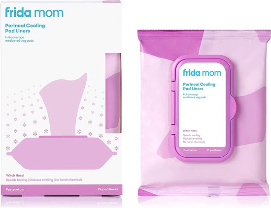Frida Mom koelkussenvoeringen - witch hazel - postpartumzorg - 24 stuks