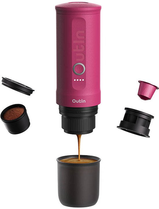 Outin koffiezetapparaat - Nano draagbaar - 7500 mAh