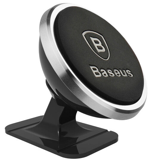 Baseus Magnetic Adjustable Car Phone Holder - Silver