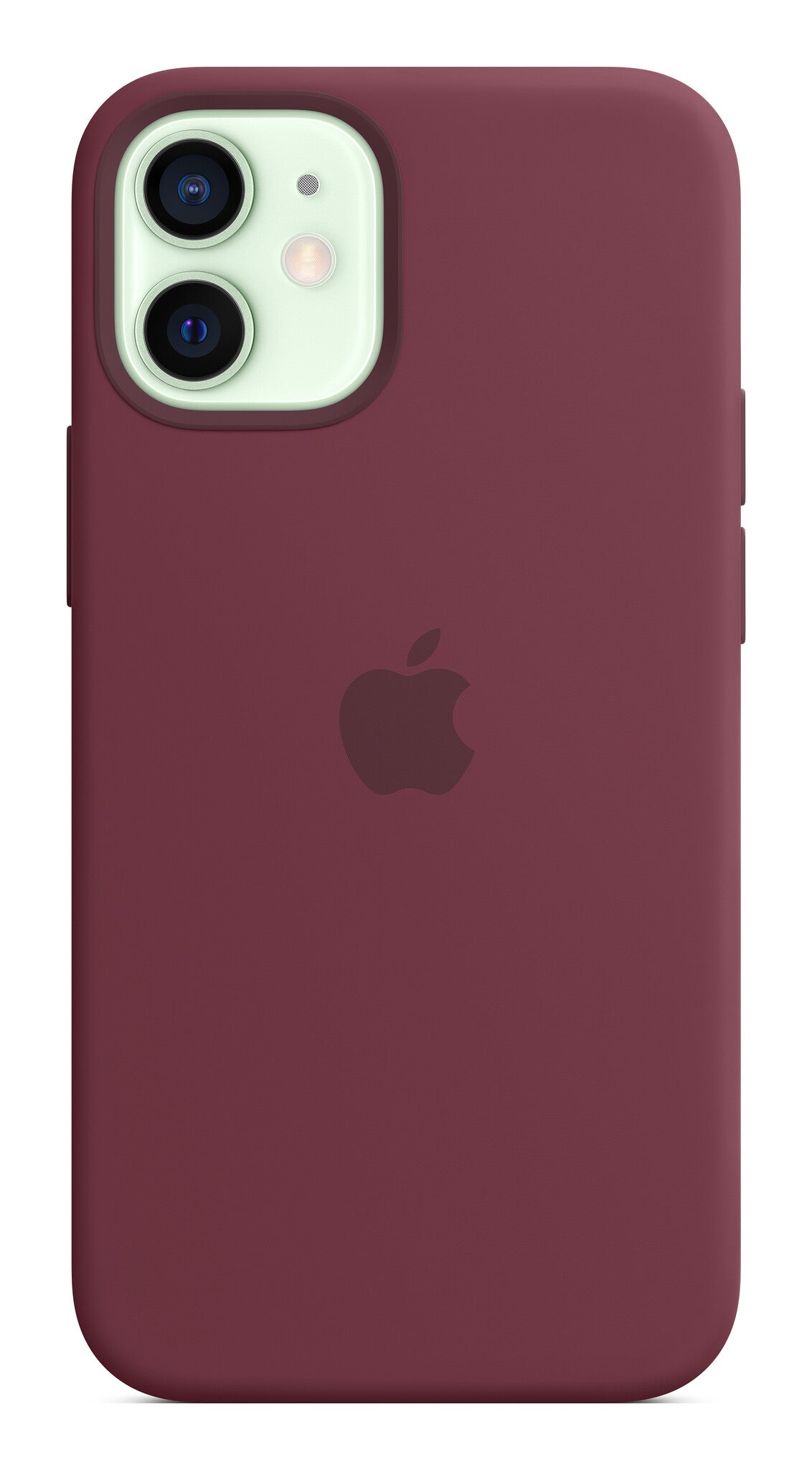 Apple iPhone 12 Mini Silicone Case with MagSafe - Plum
