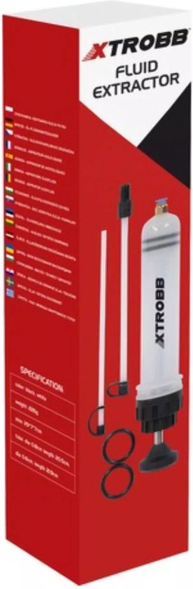 Xtrobb olie afzuigspuit - vloeistofextractie - 200 ml