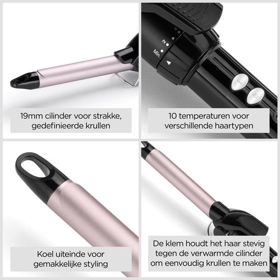 BaByliss Pro180 krultang - 19 mm