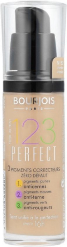 Bourjois 123 Perfect foundation - 52 Vanille