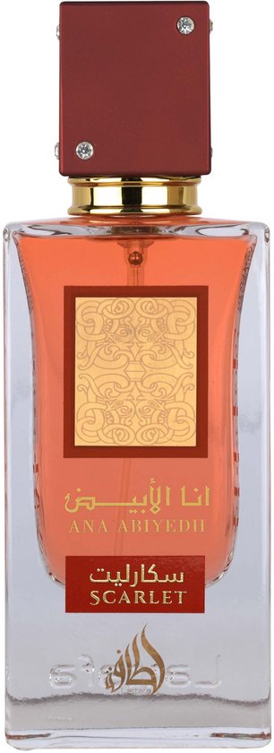 Lattafa Ana Abiyedh Scarlet eau de parfum - 60 ml
