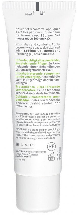 Bioderma Sebium Hydra crème - 40 ml