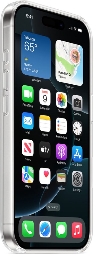 Apple iPhone 16 Pro Max hoesje - MagSafe - transparant