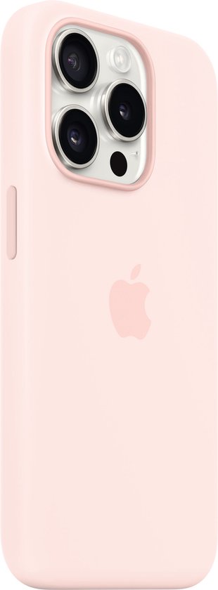 Apple Siliconenhoesje met MagSafe voor iPhone 15 Pro - Light Pink