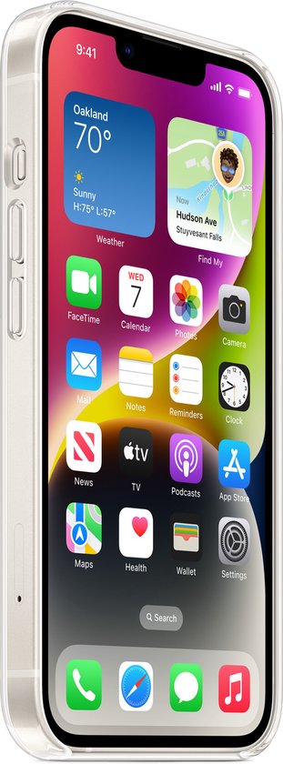 Apple iPhone 14 Plus hoesje - MagSafe clear - Transparant
