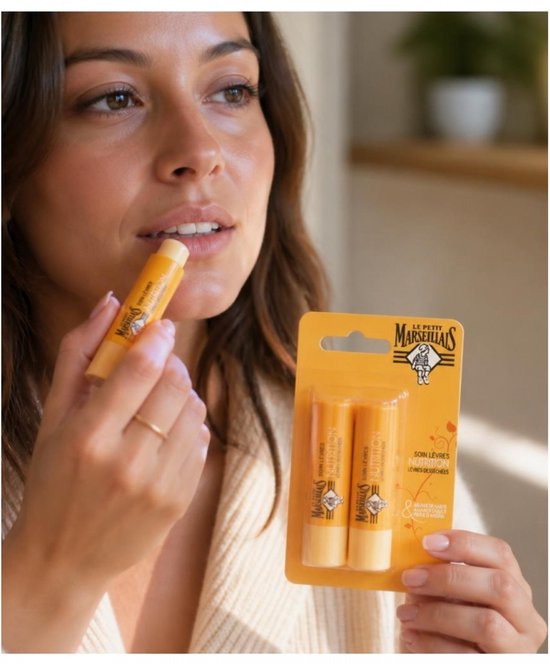 Le Petit Marseillais lipverzorging set van 2 - voedend - 4,9 g per stuk
