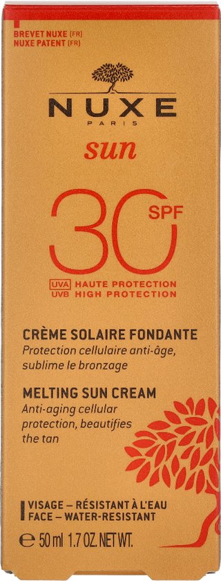 Nuxe Sun gezichtscrème - SPF 30 - 50 ml