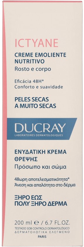Ducray Ictyane crème - verzachtend en voedend