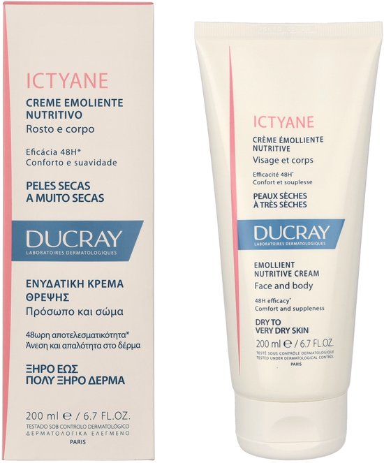 Ducray Ictyane crème - verzachtend en voedend