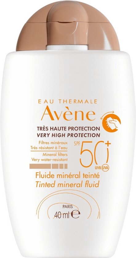 Avène getinte zonfluide - mineraal - SPF 50 - 40 ml