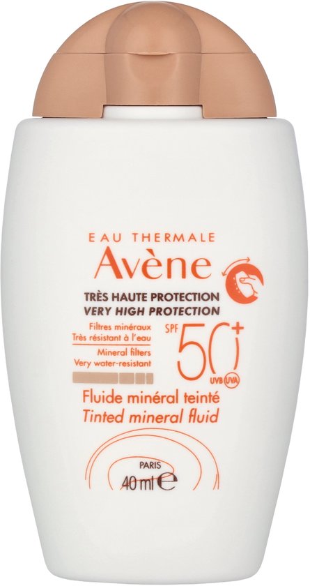 Avène getinte zonfluide - mineraal - SPF 50 - 40 ml