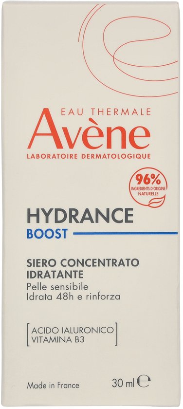 Avène Hydrance Boost serumconcentraat - hydraterend met hyaluronzuur