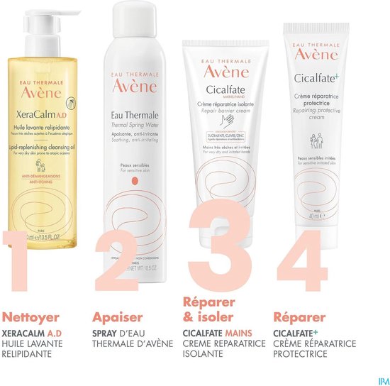 Avène Cicalfate handcrème - herstellend en beschermend - 100 ml