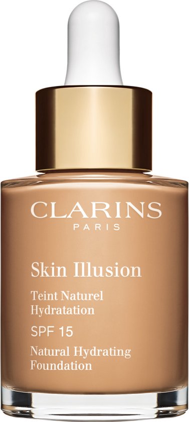 Clarins Skin Illusion Teint Naturel Hydratation foundation - SPF 15 - 110 Honey - 30 ml