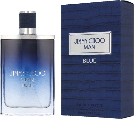 Jimmy Choo herenparfum - eau de toilette - 100 ml - Blauw
