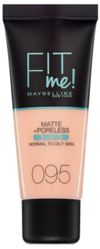 Maybelline Fit Me foundation - matte poreless 095 Fair Porcelain - 30 ml