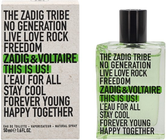 Zadig & Voltaire This is Us! L'Eau eau de toilette - unisex - 50 ml