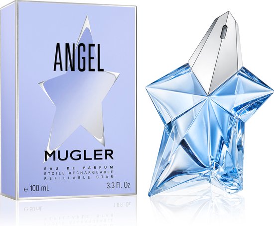 Mugler Angel eau de parfum - navulbaar - amber vanille en patchouli - damesparfum - 100 ml