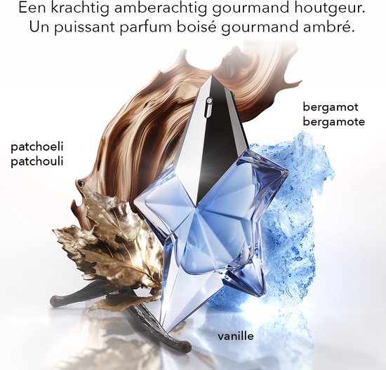 Mugler Angel eau de parfum - navulbaar - amber vanille en patchouli - damesparfum - 100 ml
