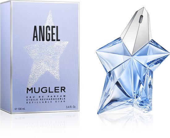 Mugler Angel eau de parfum - navulbaar - amber vanille en patchouli - damesparfum - 100 ml