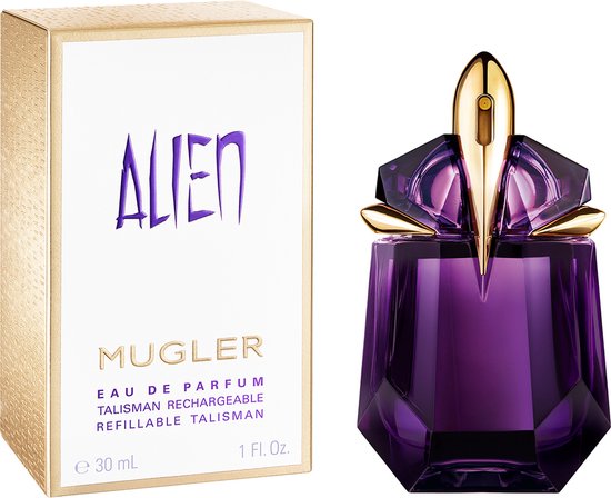 Mugler Alien eau de parfum - navulbaar voor dames - bloemig aromatisch amberachtig - 30 ml