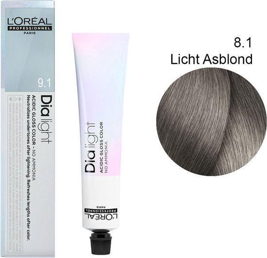 L'Oréal Professionnel Dia Light haarverf - 8.1 - 50 ml