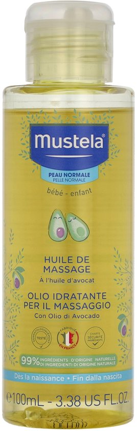 Mustela baby massageolie - normale huid - 100 ml