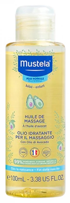 Mustela baby massageolie - normale huid - 100 ml