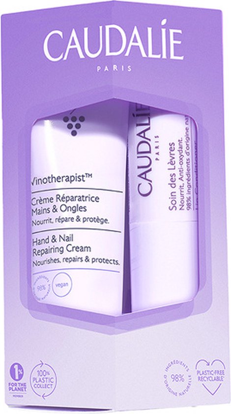 Caudalie Vinotherapist lip- en handverzorging duo - set van 2