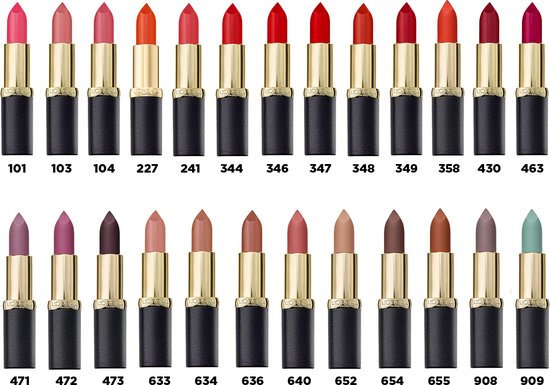 L'Oréal Paris Color Riche lippenstift - matte - 349 Paris Cherry