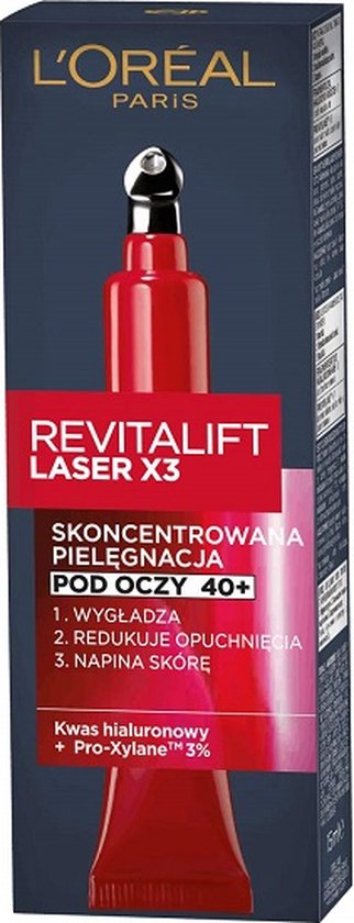 L'Oréal Revitalift Laser X3 oogcrème - anti-age - 15 ml
