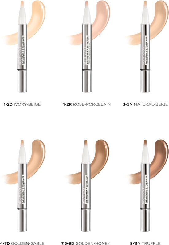 L'Oréal Paris True Match concealer - eyecream in a concealer - 4-7D Golden Sable