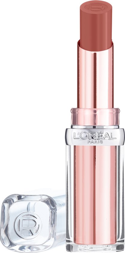 L'Oréal Paris Glow Paradise lippenstift - balm-in-lipstick met granaatappelextract en squalaan - 191 Nude Heaven
