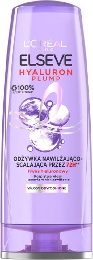 L'Oréal Elseve Hyaluron Plump conditioner - moisturising without silicones - 200 ml