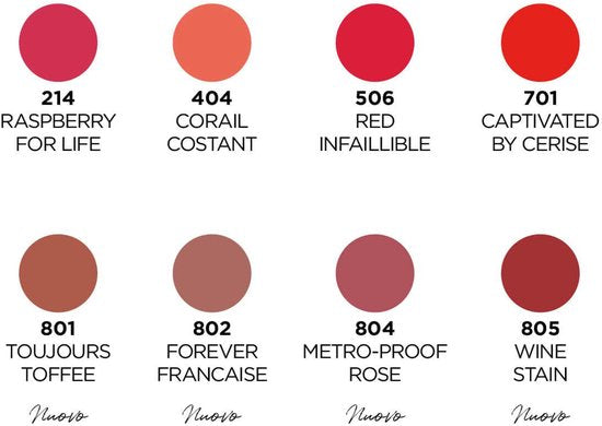 L'Oréal Paris Infaillible 24H lipstick - 215 Wine O Clock - langhoudend 2-staps met vitamine E - 5,7 ml - Rood