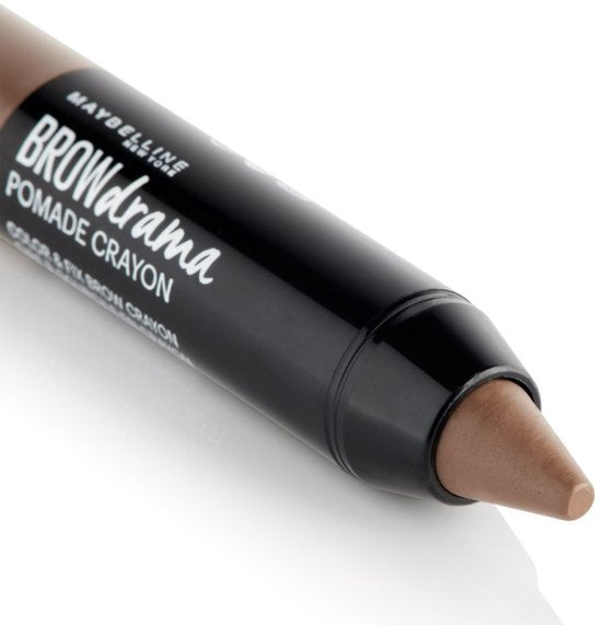 Maybelline Brow Drama Pomade Crayon wenkbrauwpotlood - 1 Dark Blond